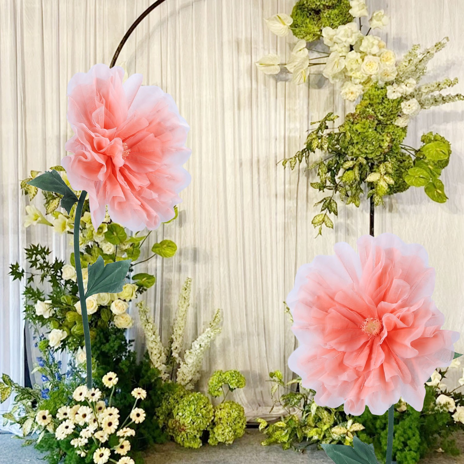 Large Artificial Flower Beautiful Wedding Decoration For Ceremony Premium