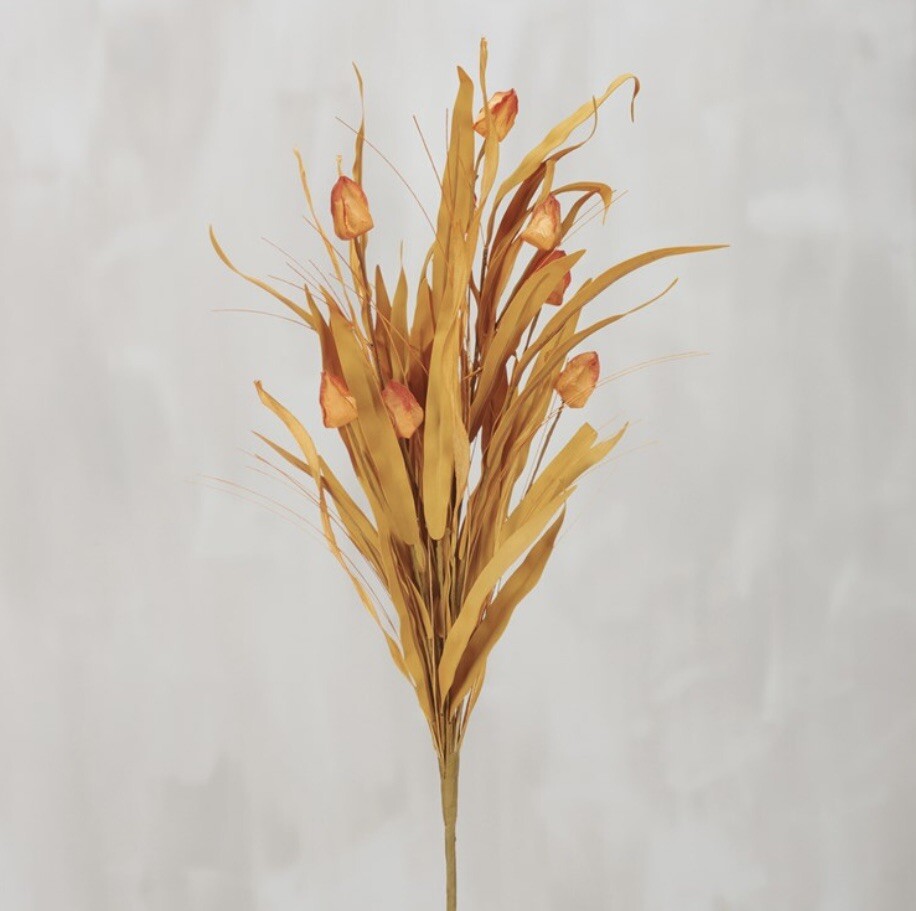 Fall Grasses And Pods Bouquet