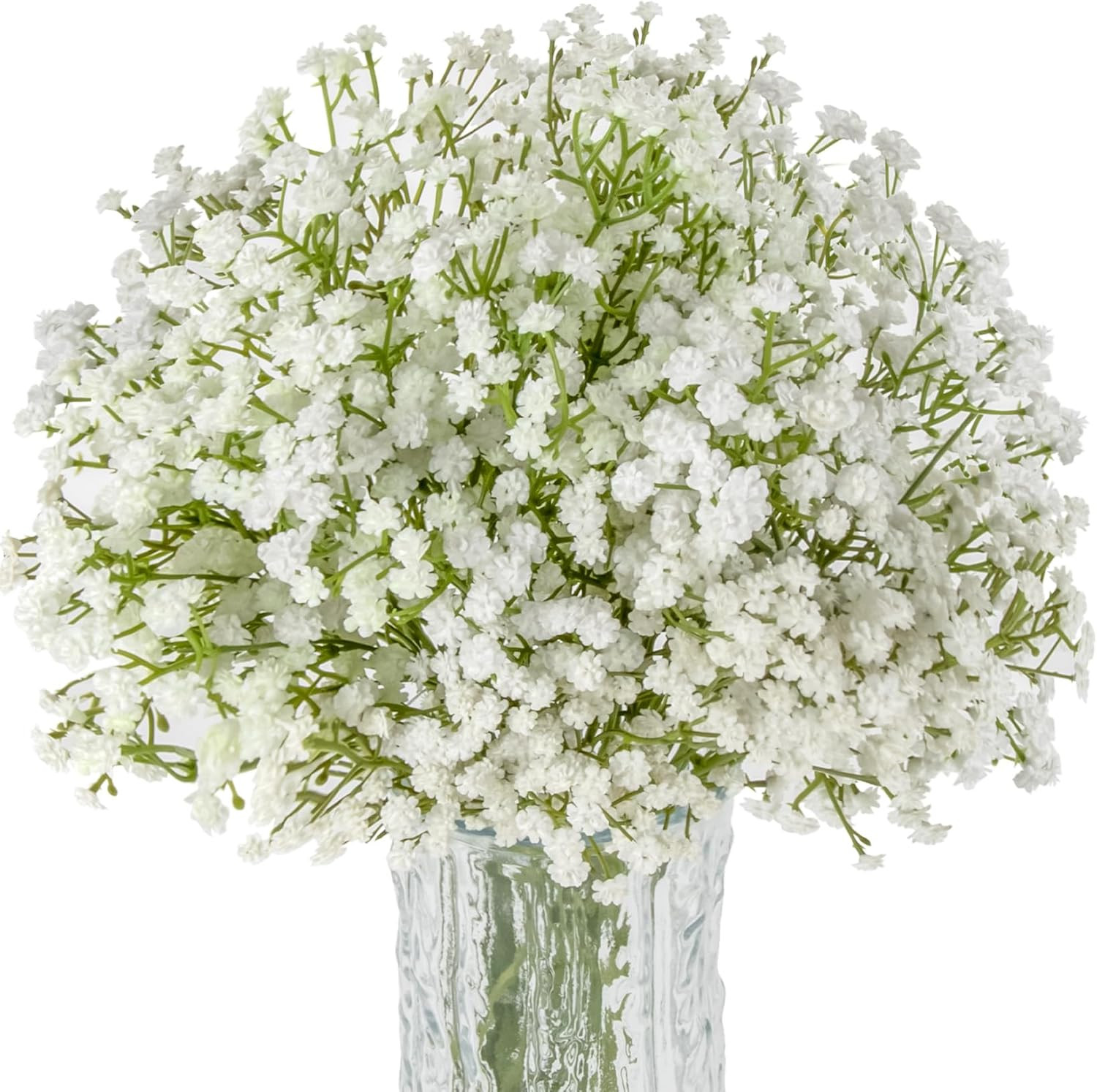 10PCS Baby Breath Artificial Flowers Fake Babys Breath Gypsophila Flowers Bulk R