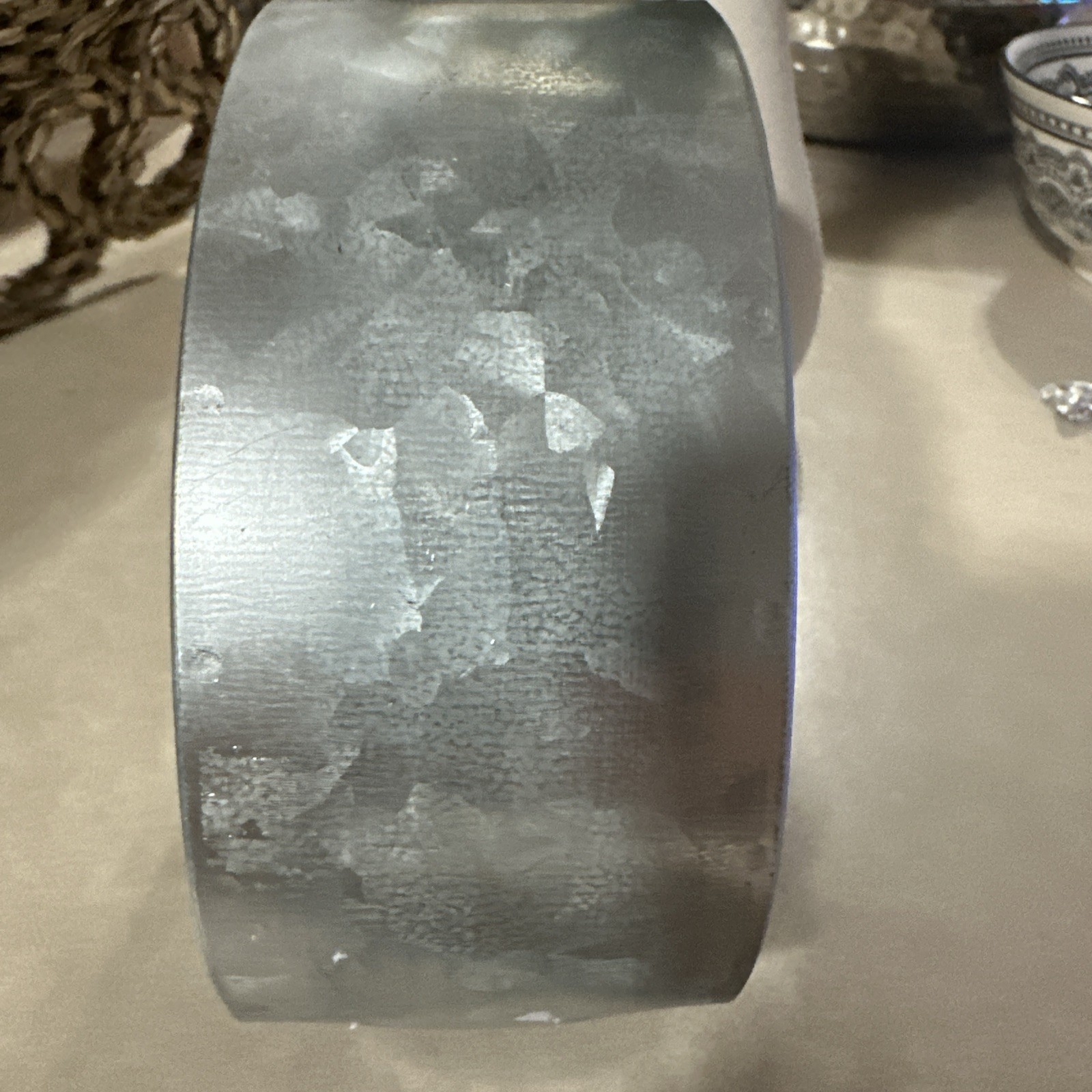 Metal Wagon ~ Galvanized Steel Vintage Camper Travel Trailer Decor