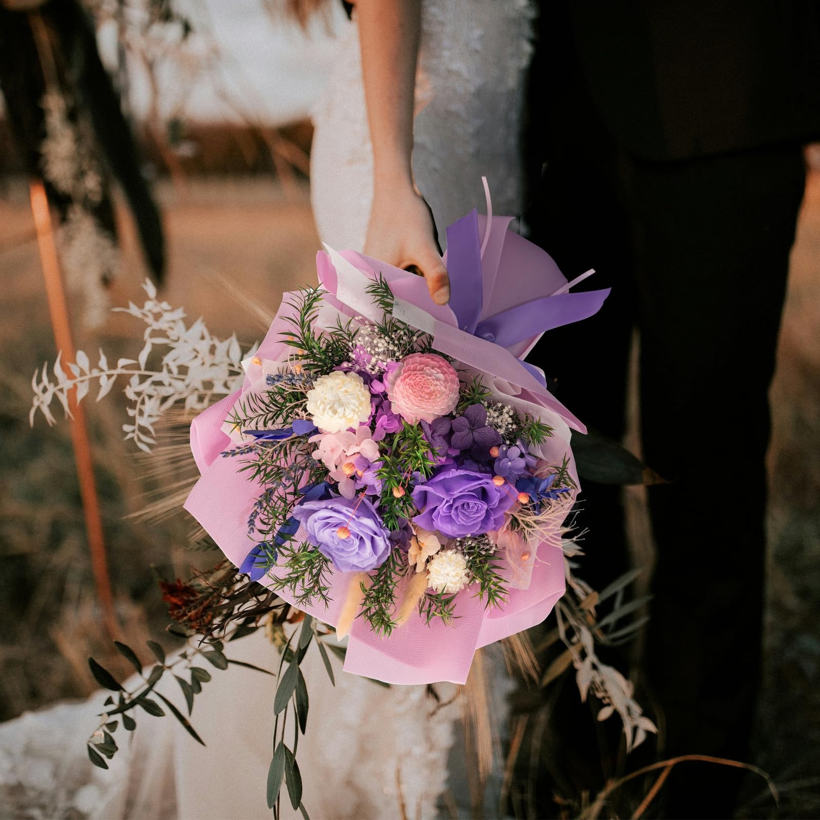 Forever Rose Bouquets: Romantic Valentines Day Gifts for Her-Mom Wife Girlfri…