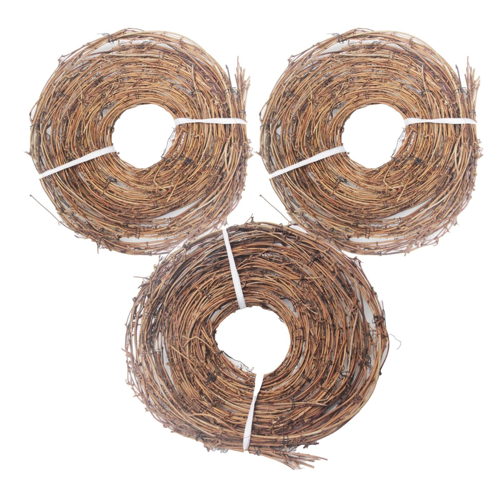 15 Feet Grapevine Garland DIY Crafts Natural Grapevine Twig Vines, 3 PCS Vine…