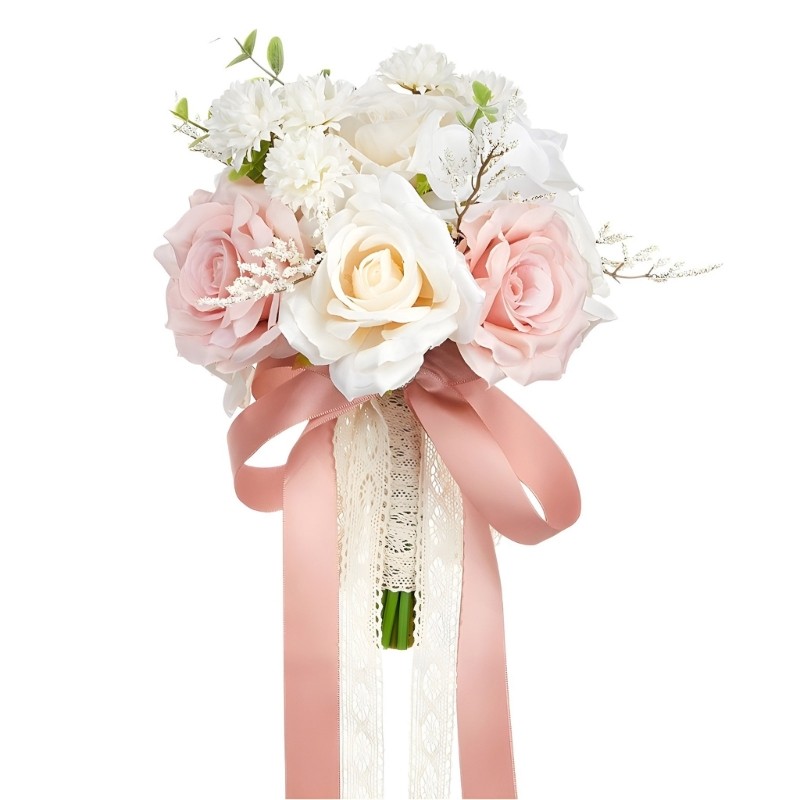 Modern Handheld Wedding Flower Bouquet Beautiful Party Flower Arrangement Bunch