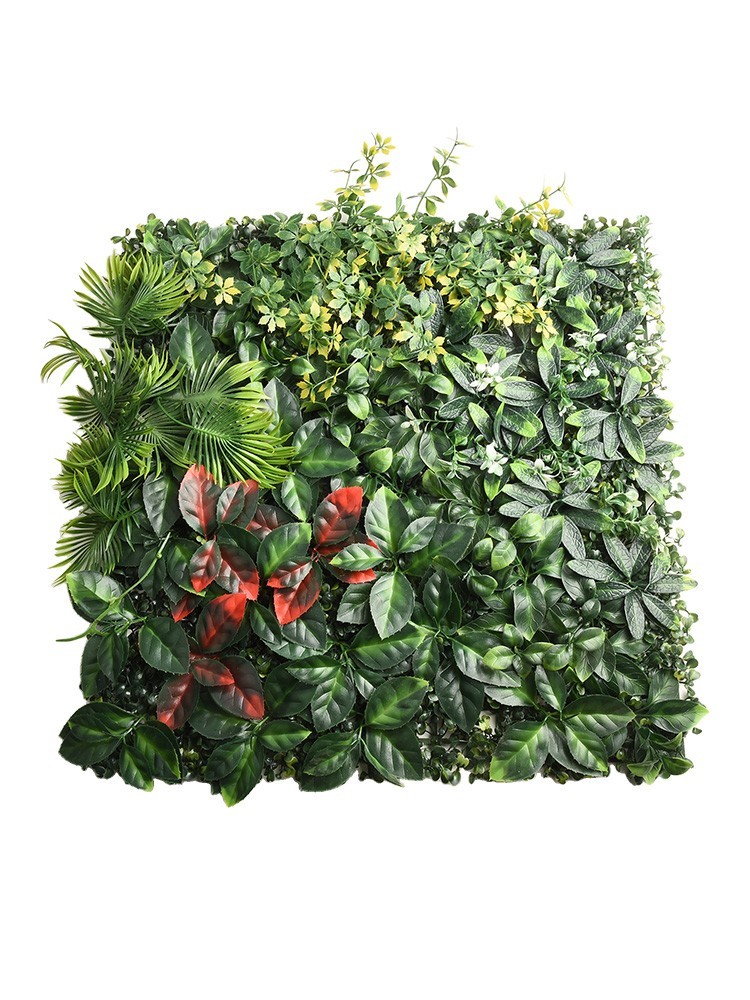 Green Plastic Lawn Plants for Home Decoration Easy to Clean and Maintain