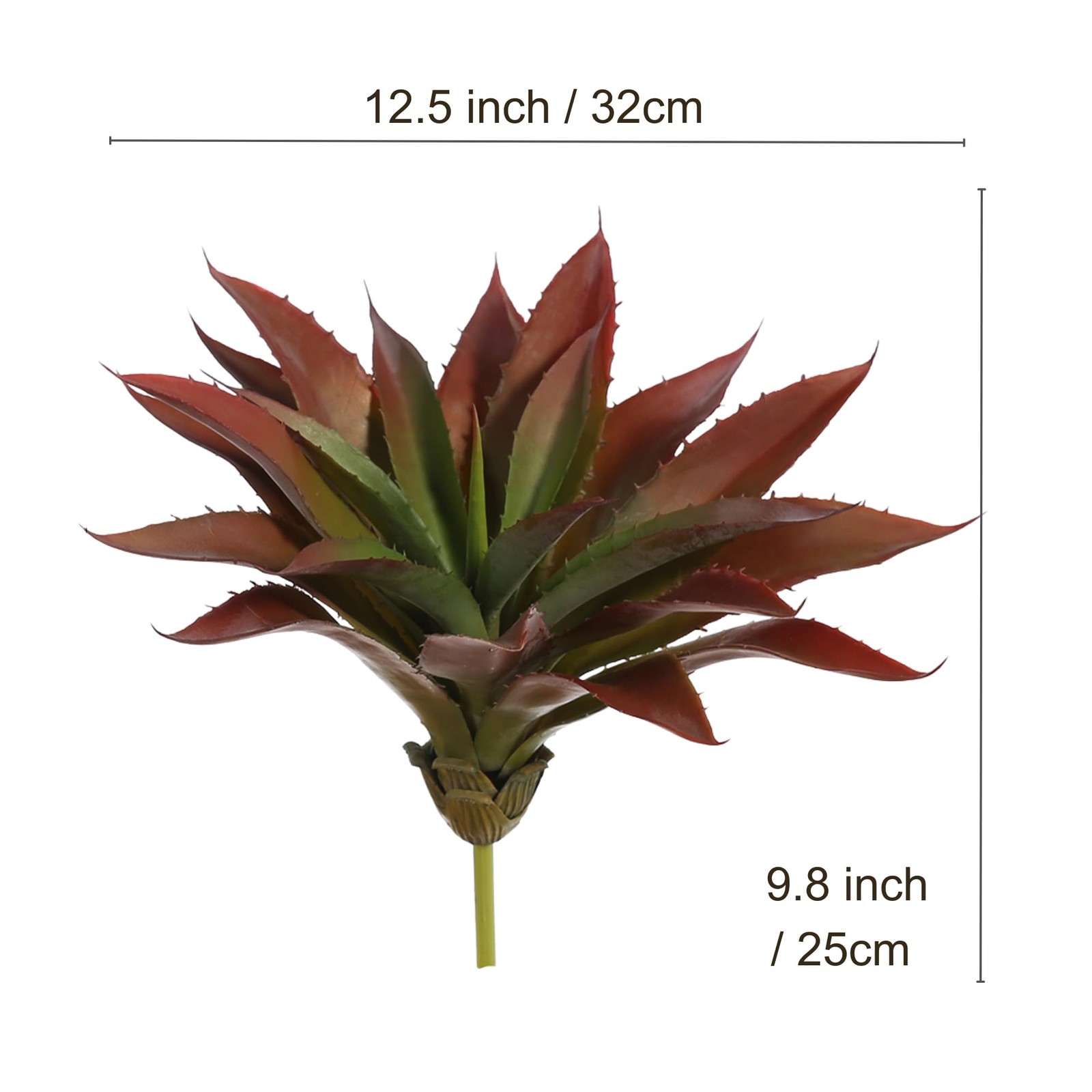 Large Artificial Succulents Aloe Plants Real Touch Fake Flowers Unpotted for …