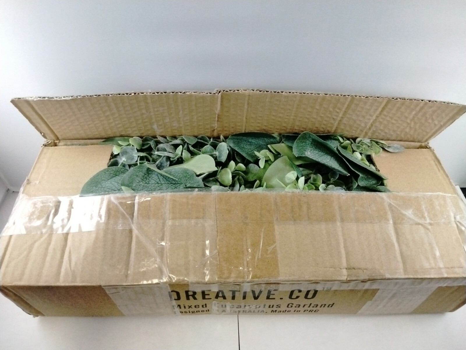 DREATIVE CO* 6.5 Ft Mixed Eucalyptus–Boxwood Lambs Ear *Discounted*