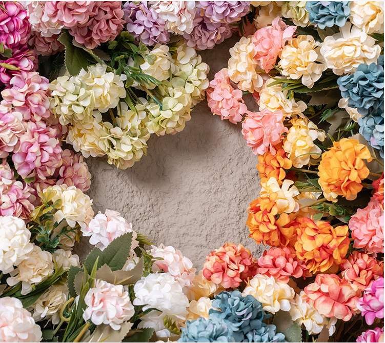 Artificial Rose Flower Bouquet Fake Plant Bunch Wedding Party Home Garden Decor