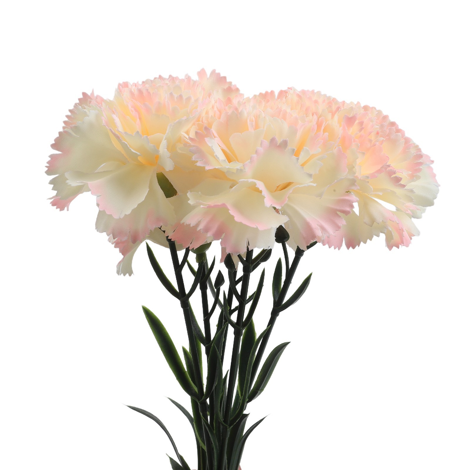 8CM Silk Carnation Flower Beautiful Decoration for Home Office and Events