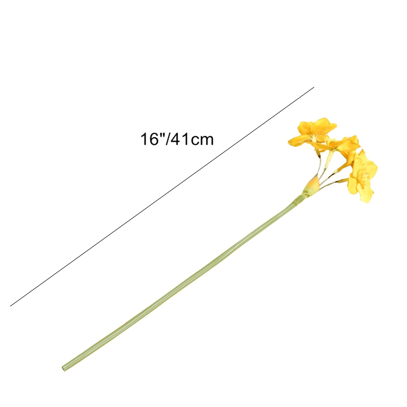 Mandy’s 12pcs Yellow Flowers Artificial Daffodils Flowers 16″ for Party Home …