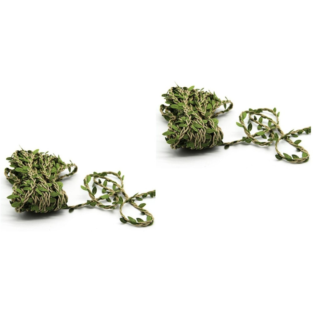 2 Pack Simulation Vine Faux Greenery Garden Wall Decorations Vines