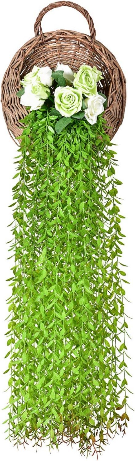 Naturalistic 6PCS Artificial Greenery Vines – Durable Decor for Any Occasion