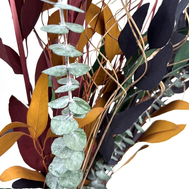 Eucalyptus Multi Bunch Dried Floral Arrangement Natural Decor Indoor Tranquility