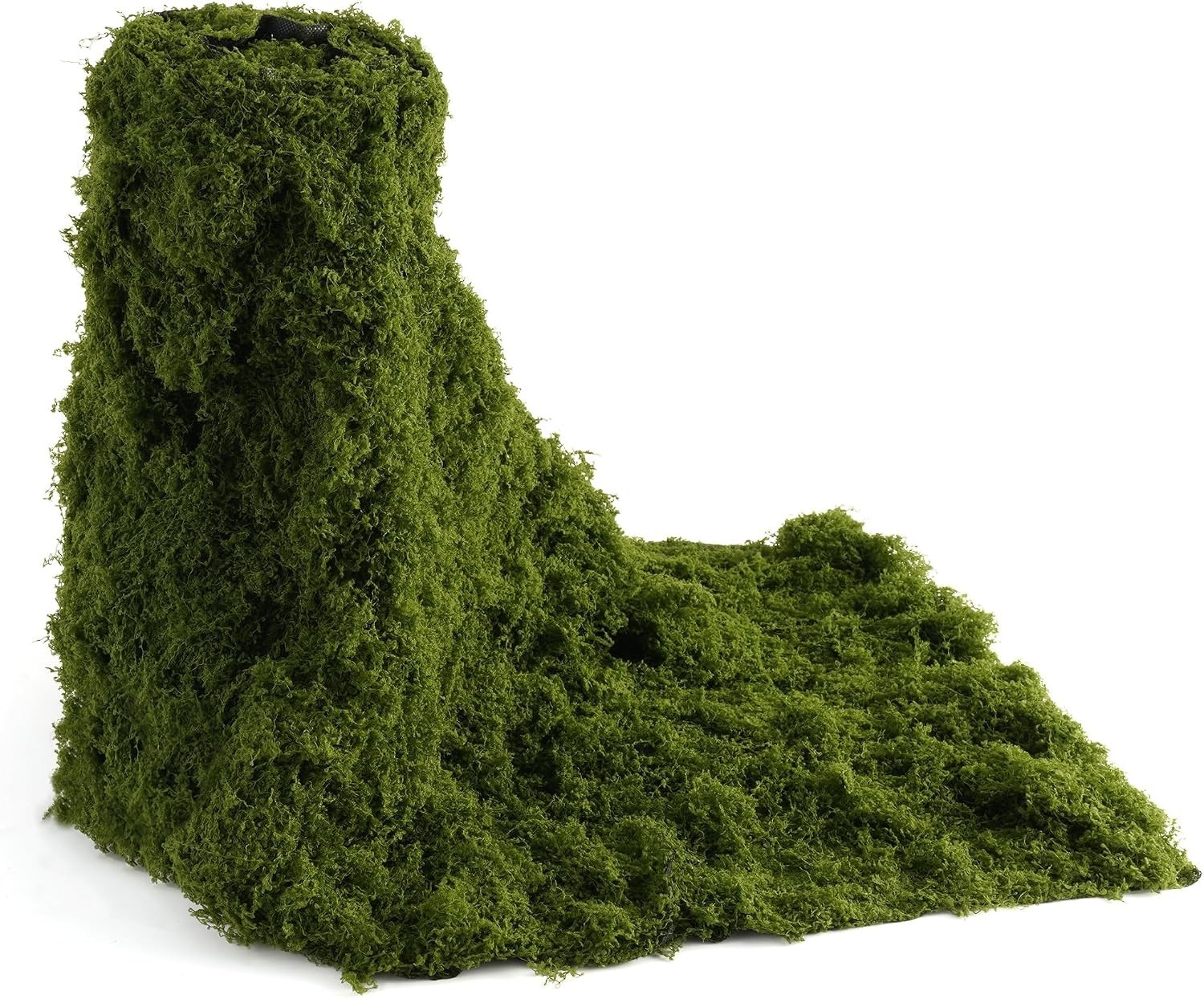 Fake Moss Mat Artificial Moss Roll – 12″ x 71″Cloud Soft Feel Moss Table Runn…