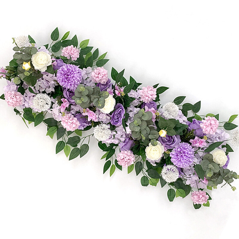 Flowers Row Wedding Supply DIY Rose Peony Wall Backdrop Arrangement Arch Decors
