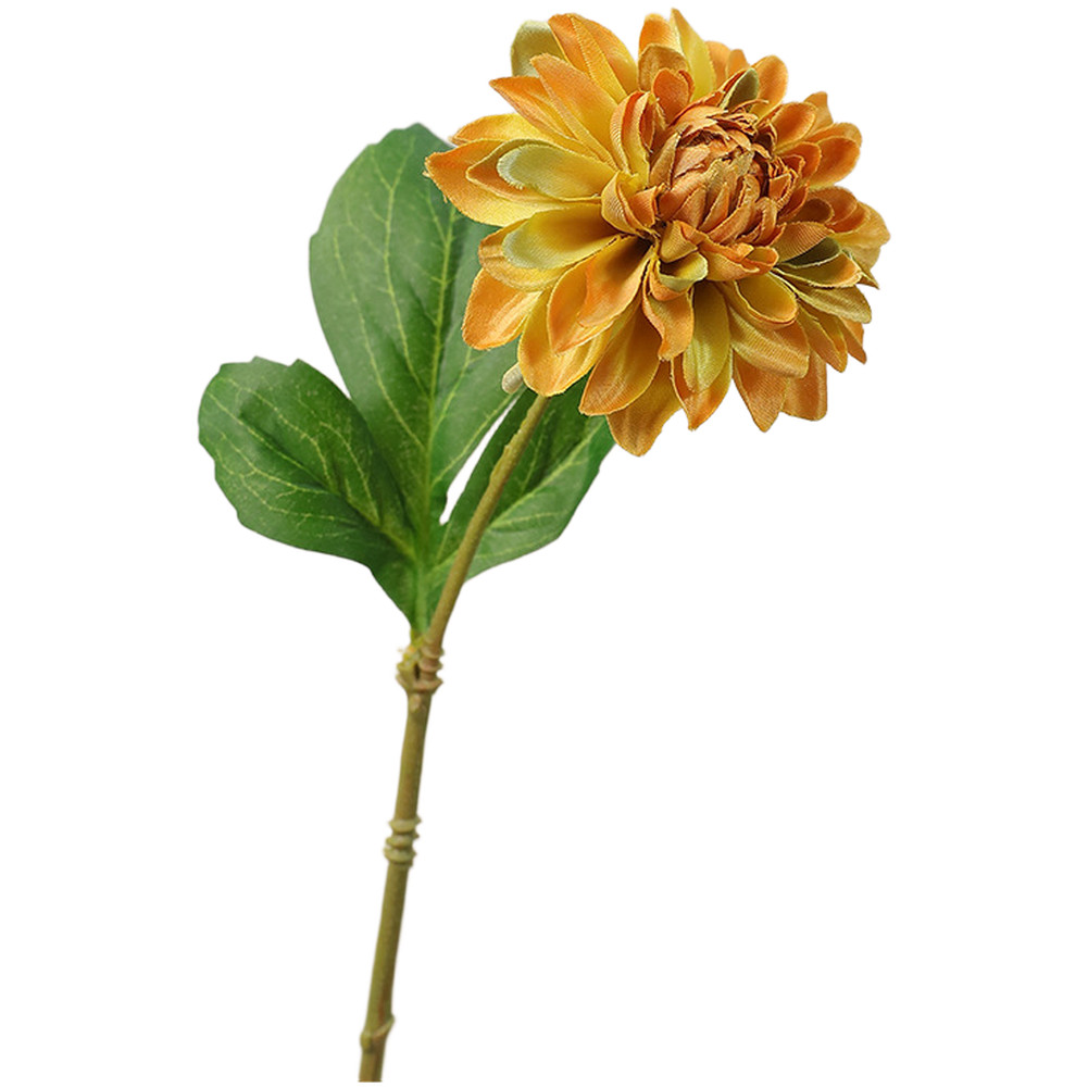 Lifelike Silk Dahlia Flower for Wedding Home Office Photo Background Decor