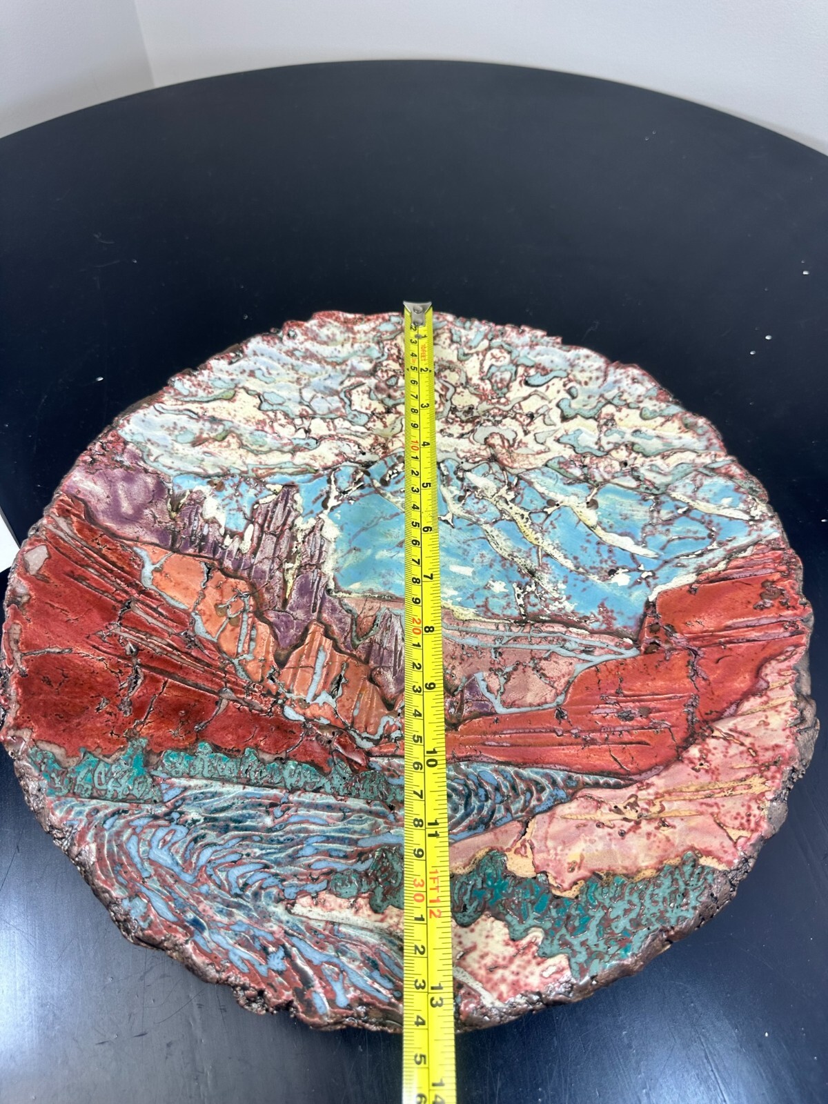 Handmade Wedding/Engagement Present Centerpiece Bowl Gift Nature Landscape Art