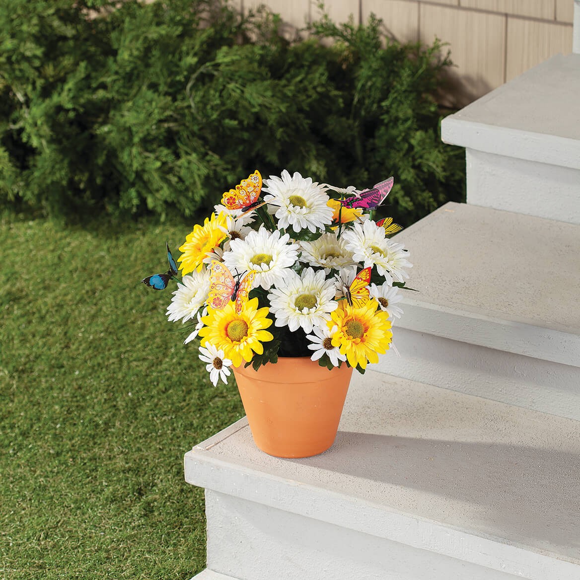 Artificial Butterfly Daisy Bush by OakRidge