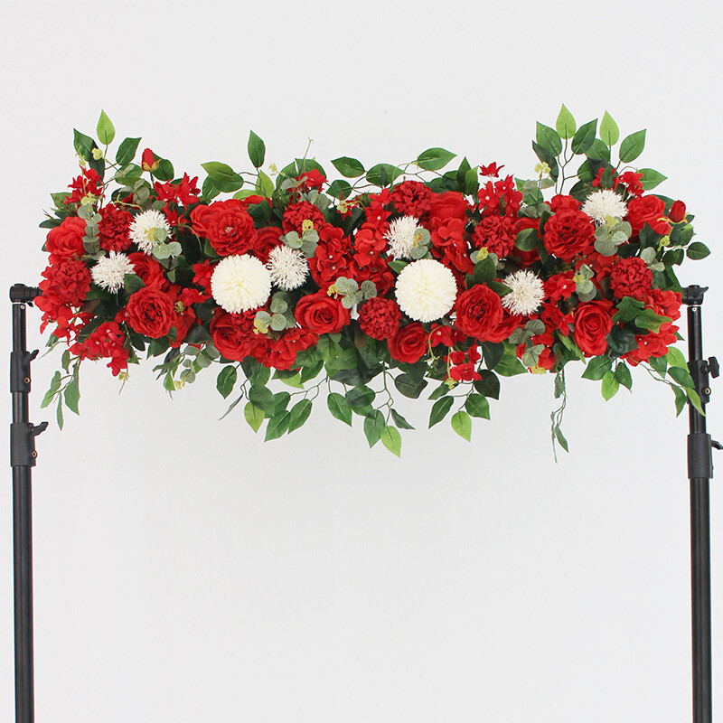 Flowers Row Wedding Supply DIY Rose Peony Wall Backdrop Arrangement Arch Decors