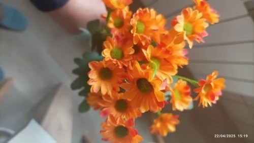 21 Heads Silk Daisy Artificial Flower Bouquet for Home Wedding Holiday DIY Decor