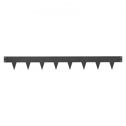 Galvanized Steel Landscape Edging, 10-Pack 40 x 4.5 Inch Metal Edging for Landsc