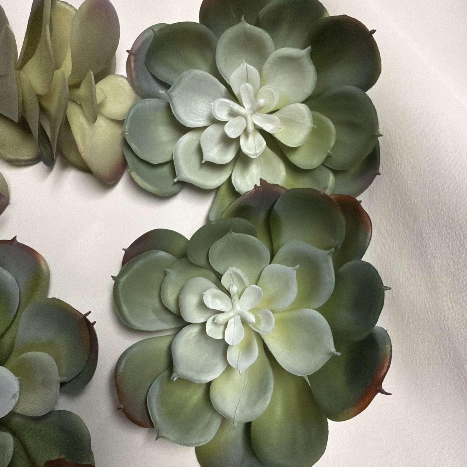 Succulents Plants Artificial 10 Pcs Realistic Premium Fake 4” Succulents NEW