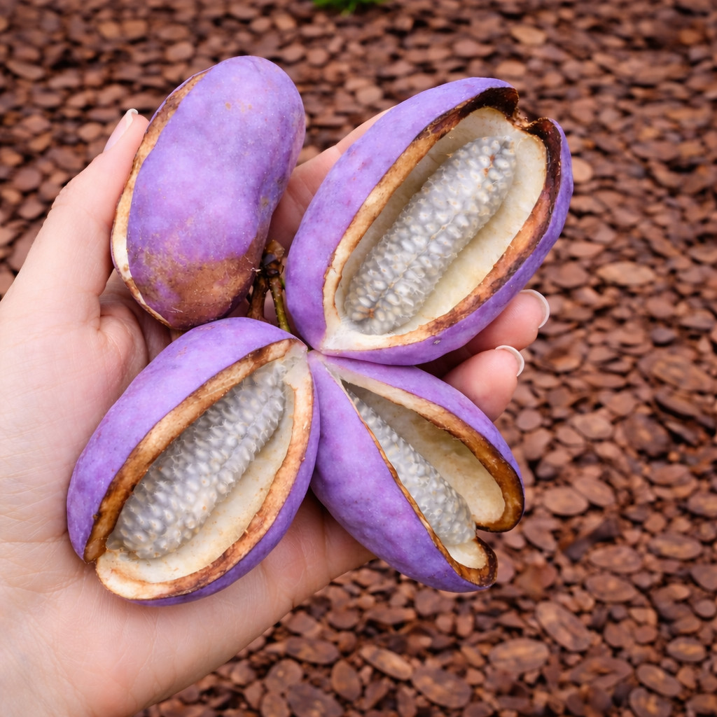 Akebia quinata 50-110cm | Chocolate vine | Five-leaf akebia – Chocolate vine | F