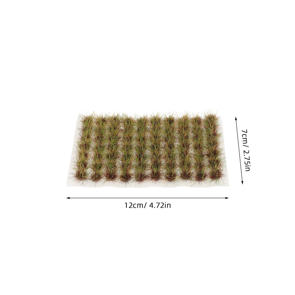 70 Pcs Model Grass Static Scenery For Miniature Railway Landscape Ornament