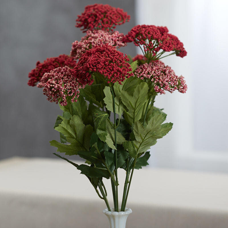 Rose and Pink Artificial Queen Anne’s Lace 17″ tall Bush