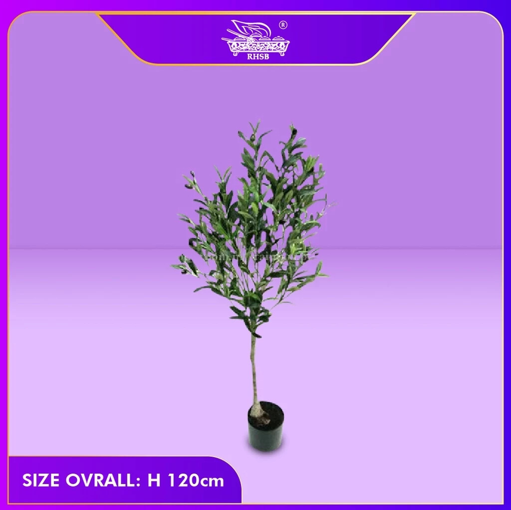 Artificial Eucalyptus Fake Plants 120cm olive tree