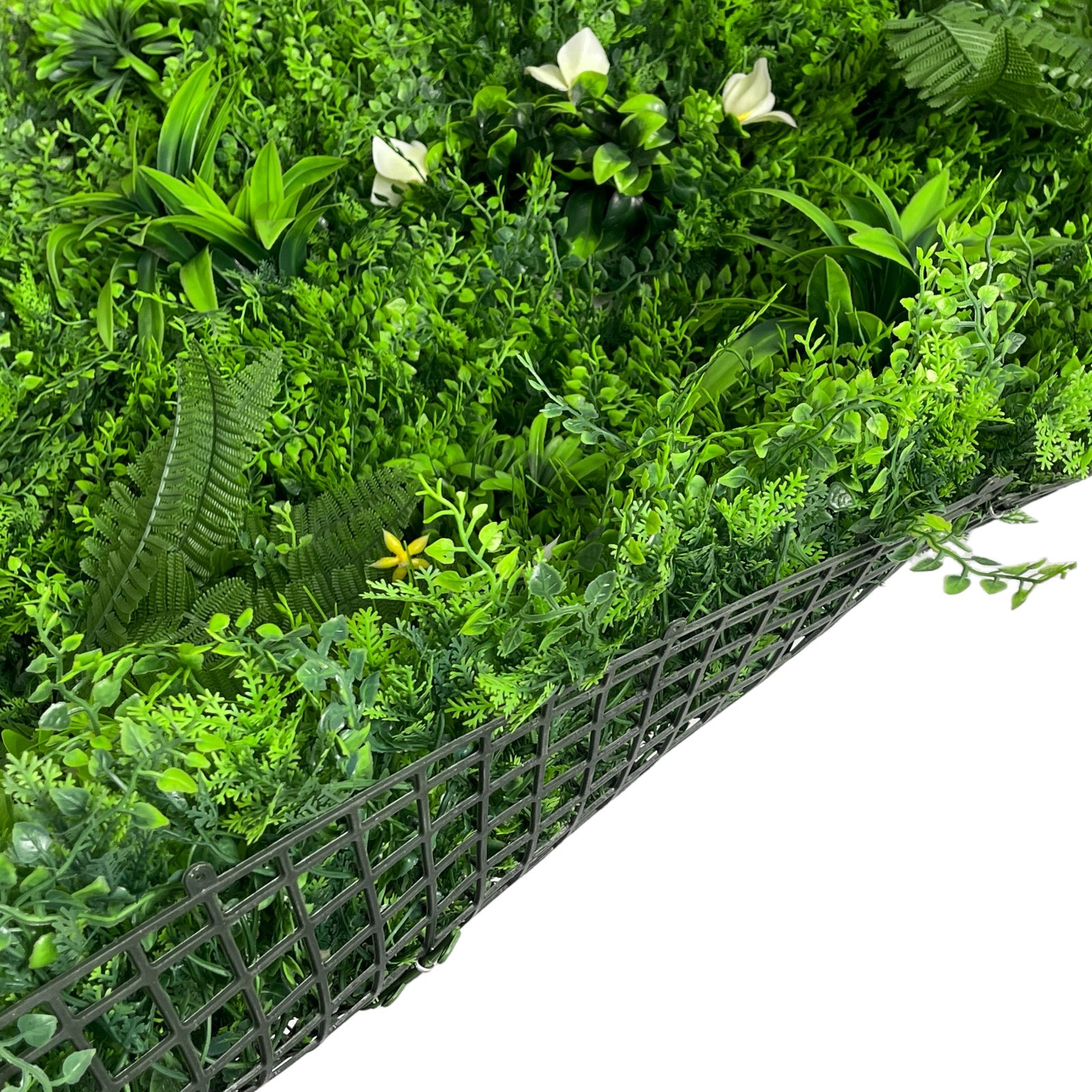 1x1mt Vertical, Green Wall, Artificial Plants, Green Foliage