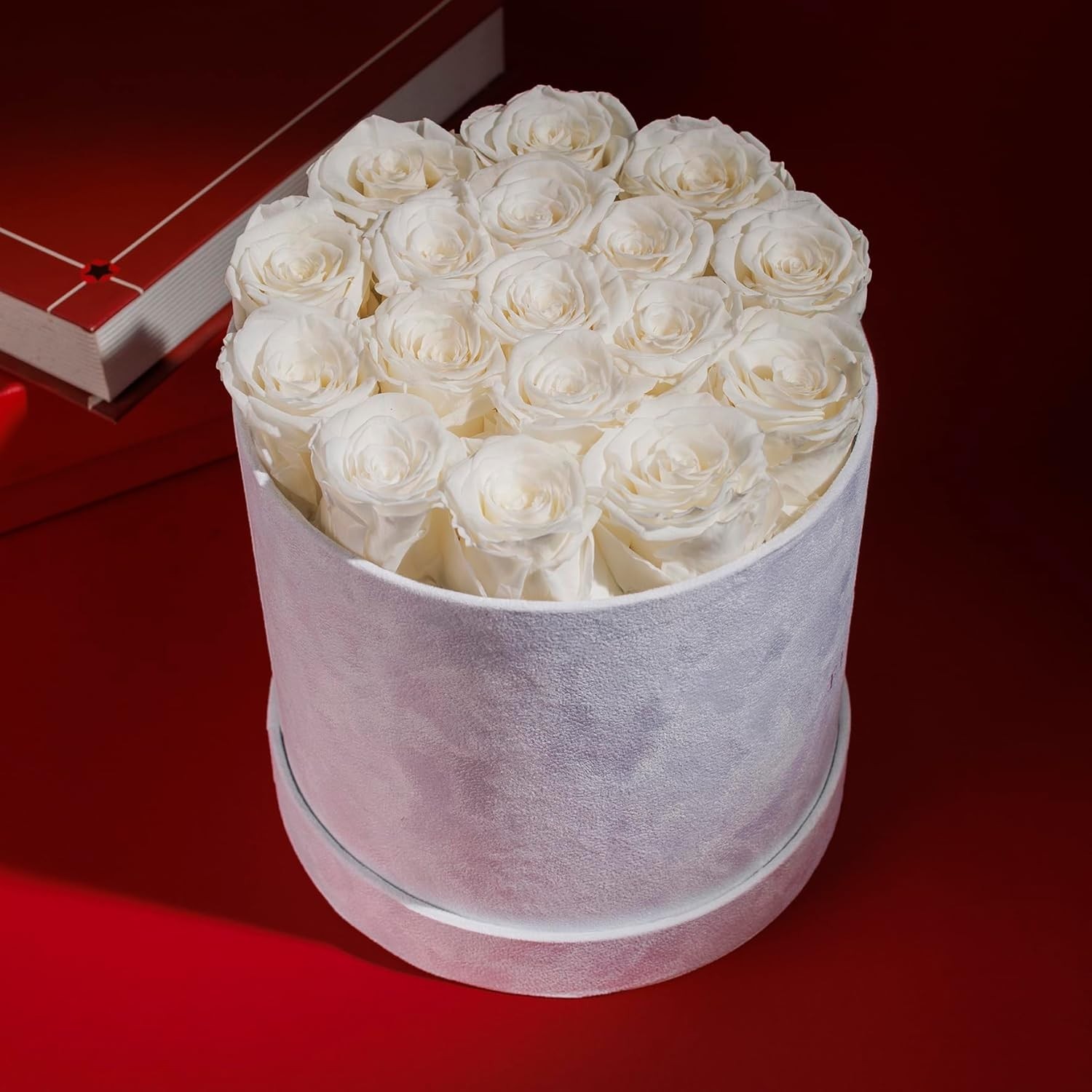 17 Flowers in a Luxury Suede Box, Birthday Gifts for Women, Preserved Flowers…