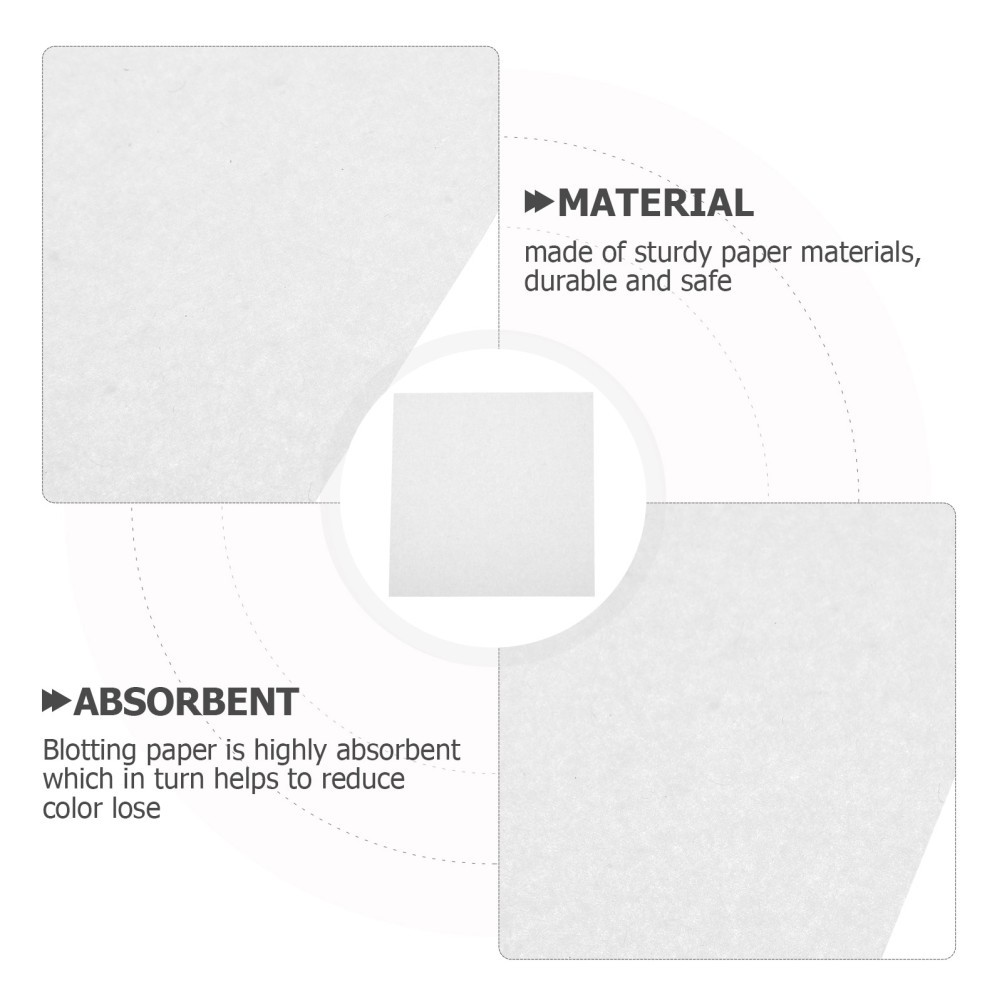 10 Pcs Flower Press Replacement Paper Material Pressing Lining Blotters