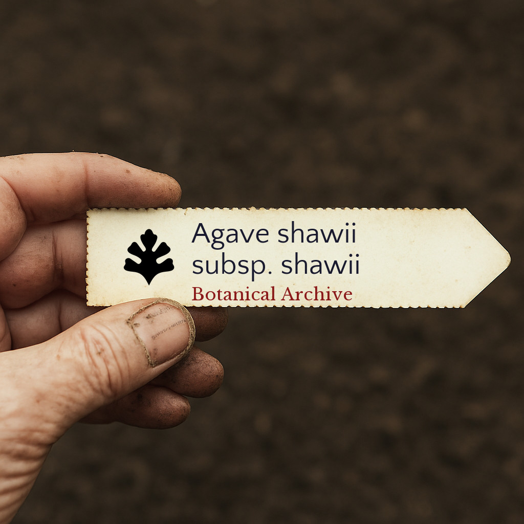 Agave shawii subsp. shawii SEEDS – Shaw’s agave | Coastal agave