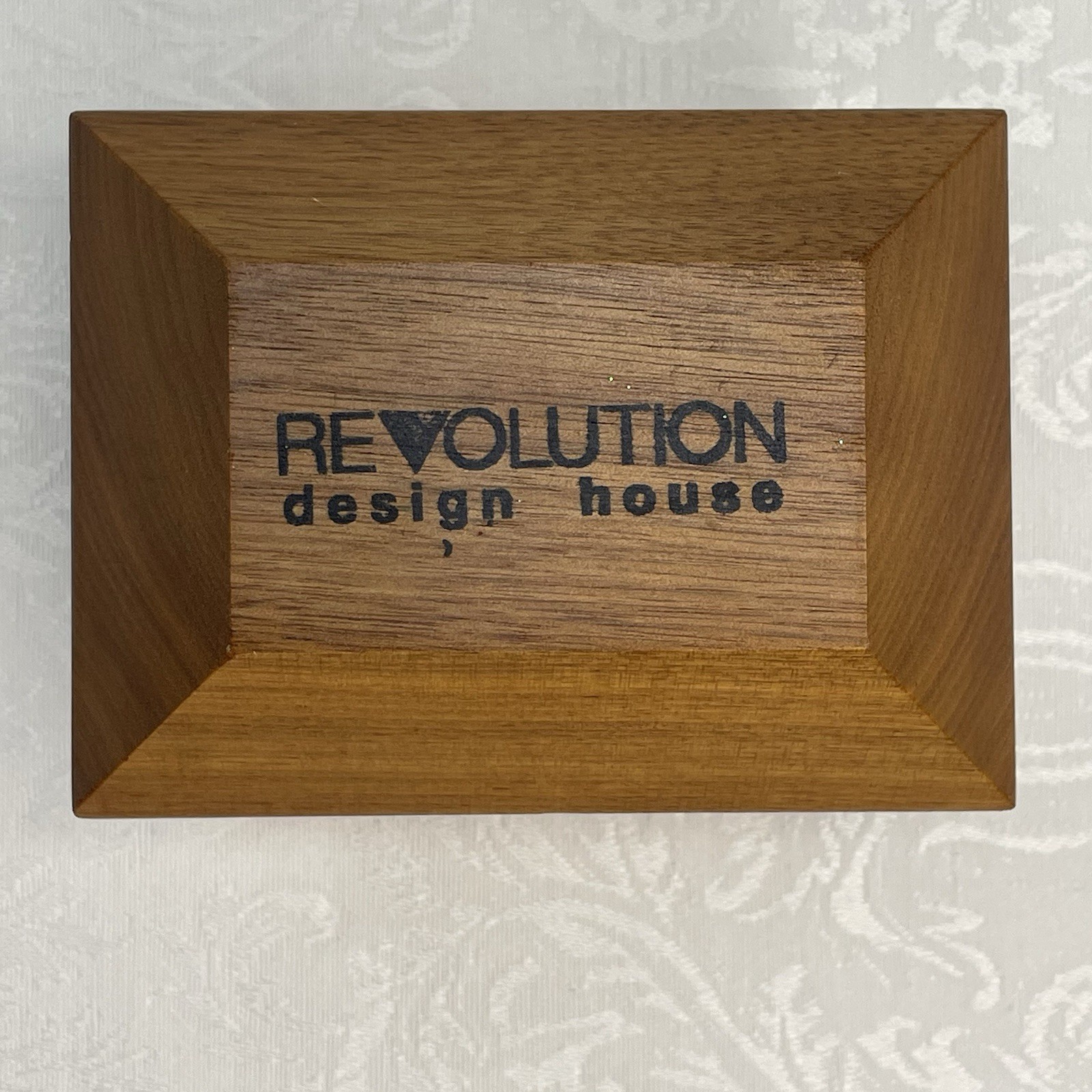 Revolution Design House Box Car Planter Walnut w/ Stainless Steel Planter Insert