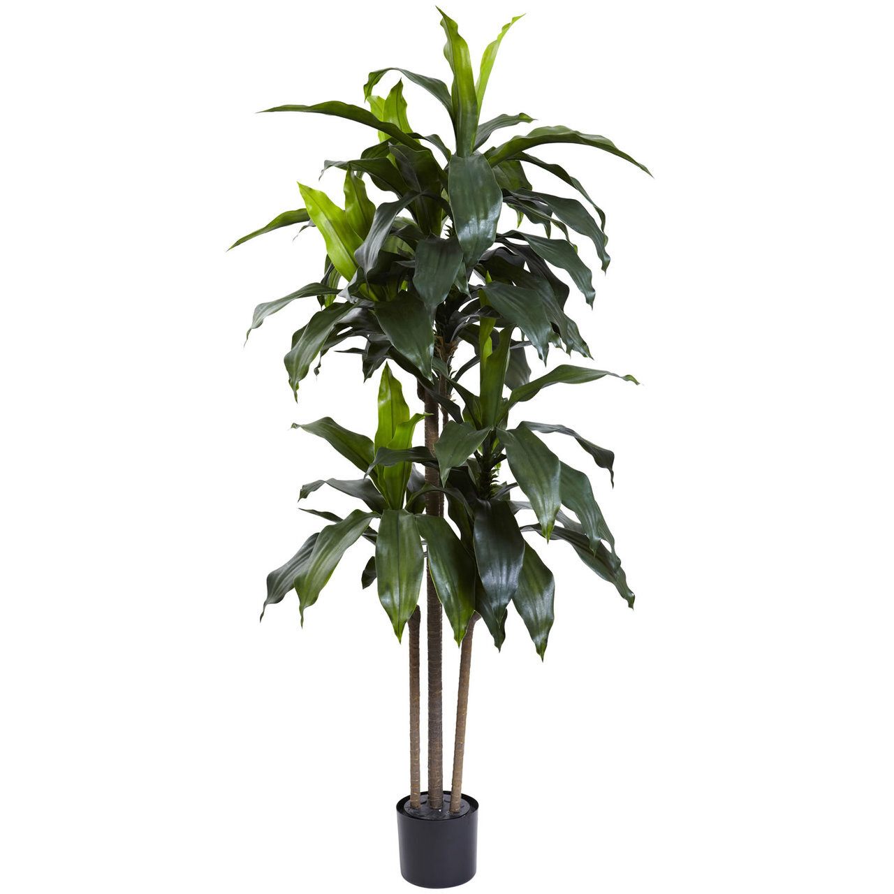5′ ARTIFICIAL INDOOR OUTDOOR DRACAENA PLANT SILK PALM – (UV RESISTANT)
