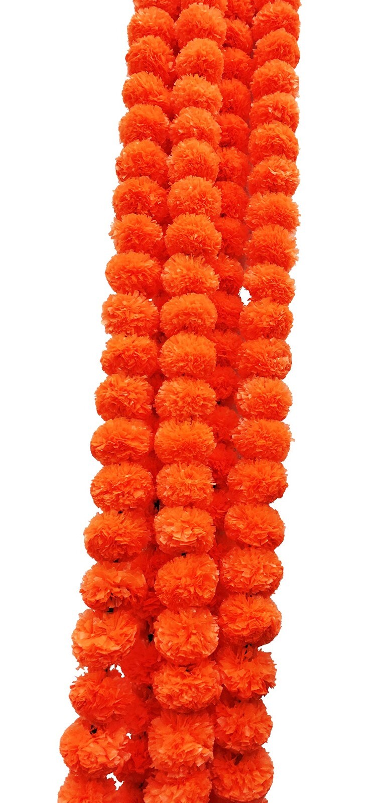Wholesale Lot Artificial Marigold Flower Garlands Diwali Valentine Day Decor