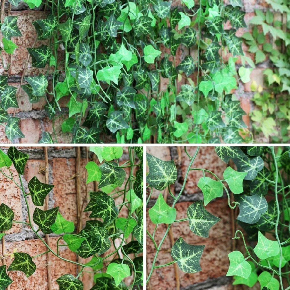 24 Pack / 82 inch (Total 164 Feet), Artificial Ivy Garland Fake Leaf Plants V…