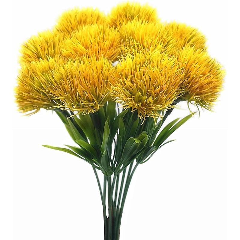 Artificial Dandelion Bouquet 3/5/10pc 26cm Fake Flowers for Home & Wedding Decor
