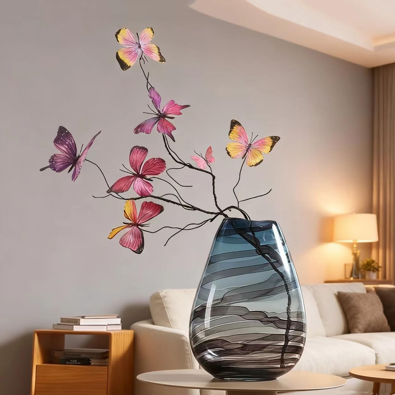 Artificial Butterfly, Silk Butterflys, Butterflies for Crafts for Floral Arra…