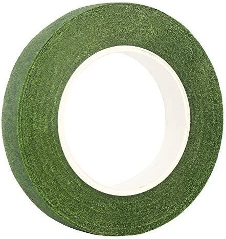 1/2″ Wide Floral Tapes for Bouquet Stem Wrapping and Floral Crafts Dark Green