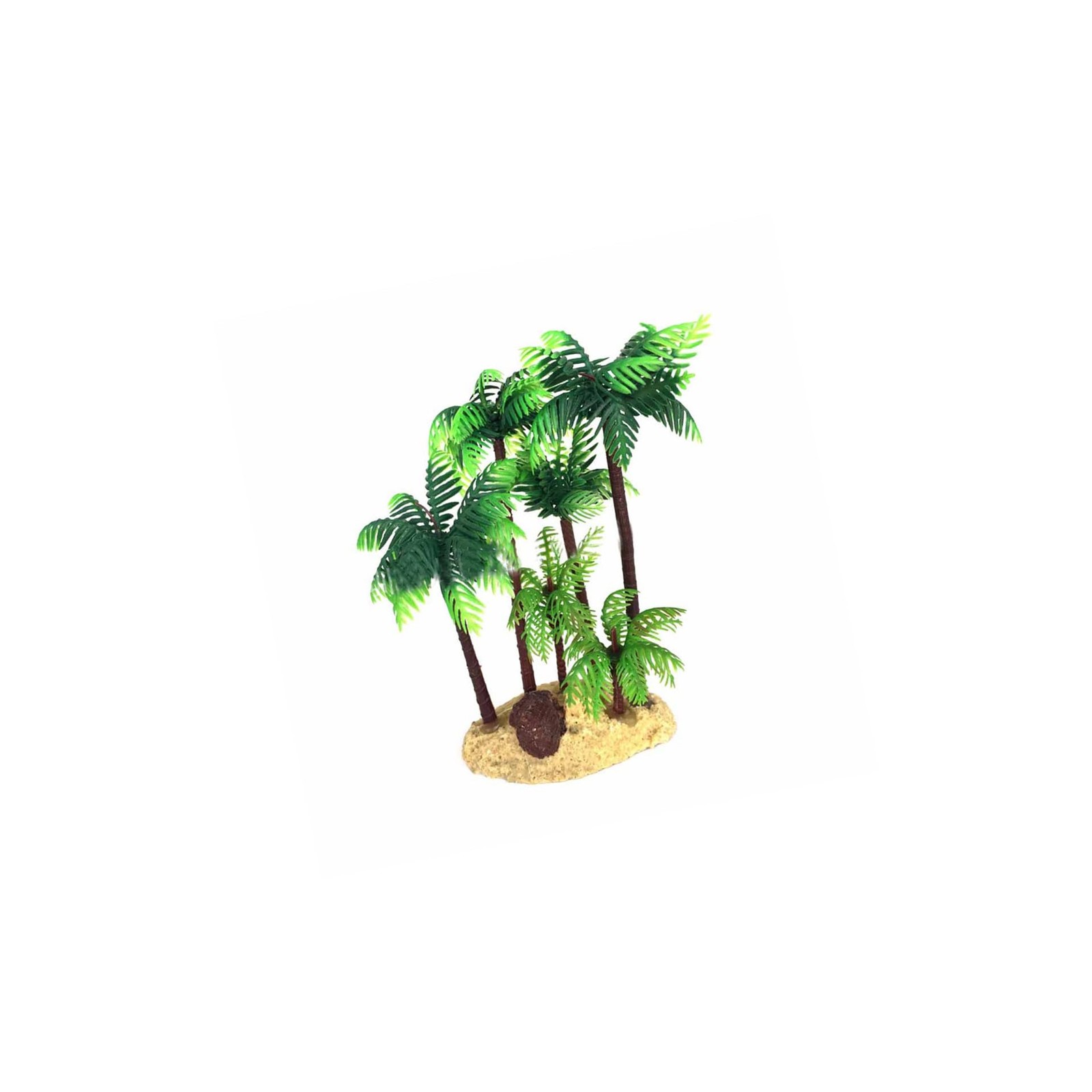 Coconut Palm Tree Miniature Plant Bonsai Craft 5.51In Artificial Palm Tree De…