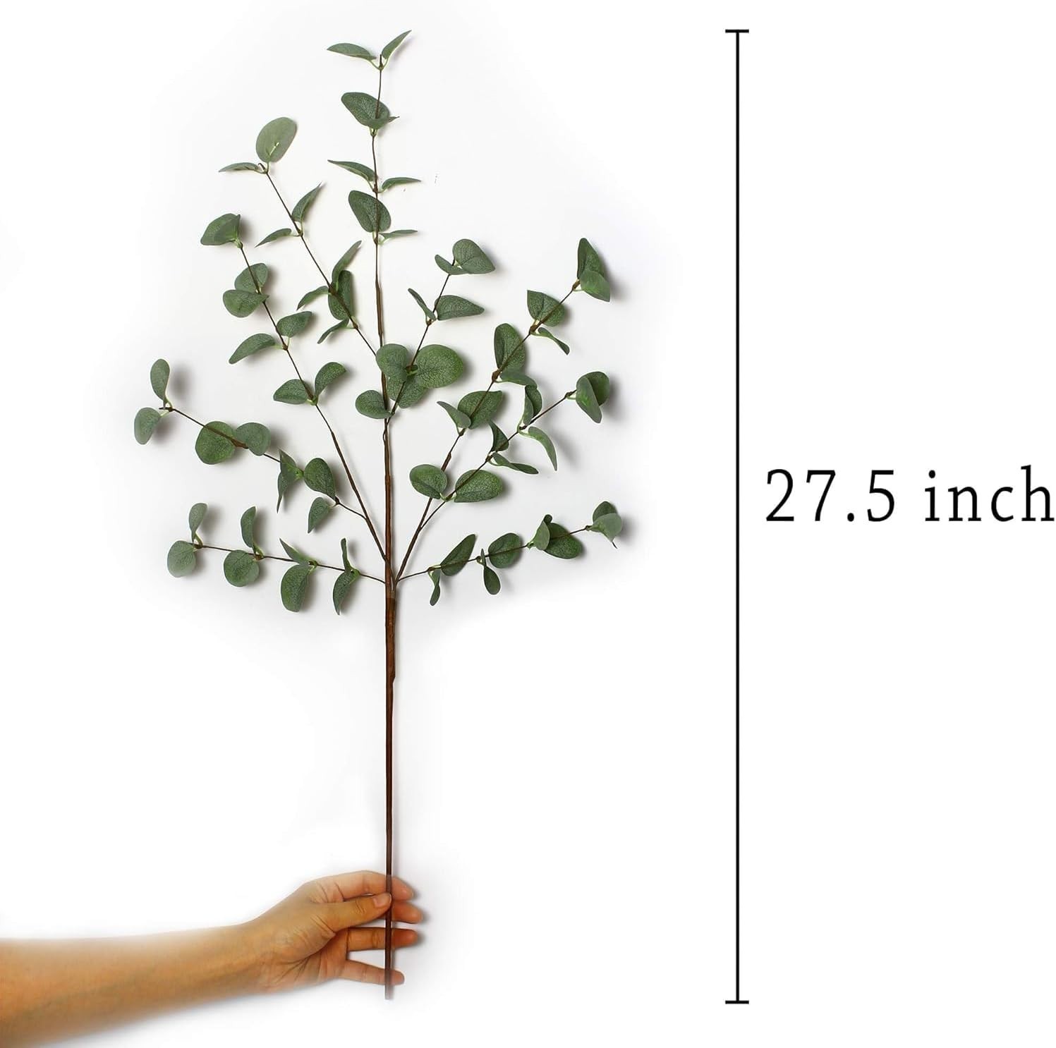 Versatile 27″ Eucalyptus Greenery Stems – Pack of 12