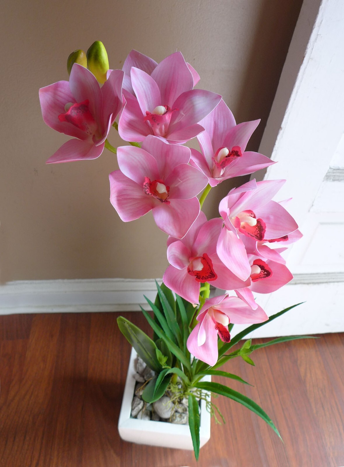 3 Pcs Artificial Flower With Grasses Home Garden Wedding Decoration (#120)