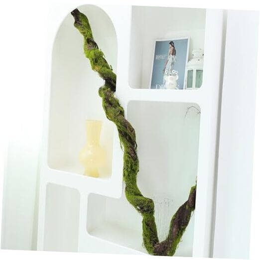 190cm/74.8inch Flax Silk Bendable Artificial Tree Trunk Fake Tree Twigs Big