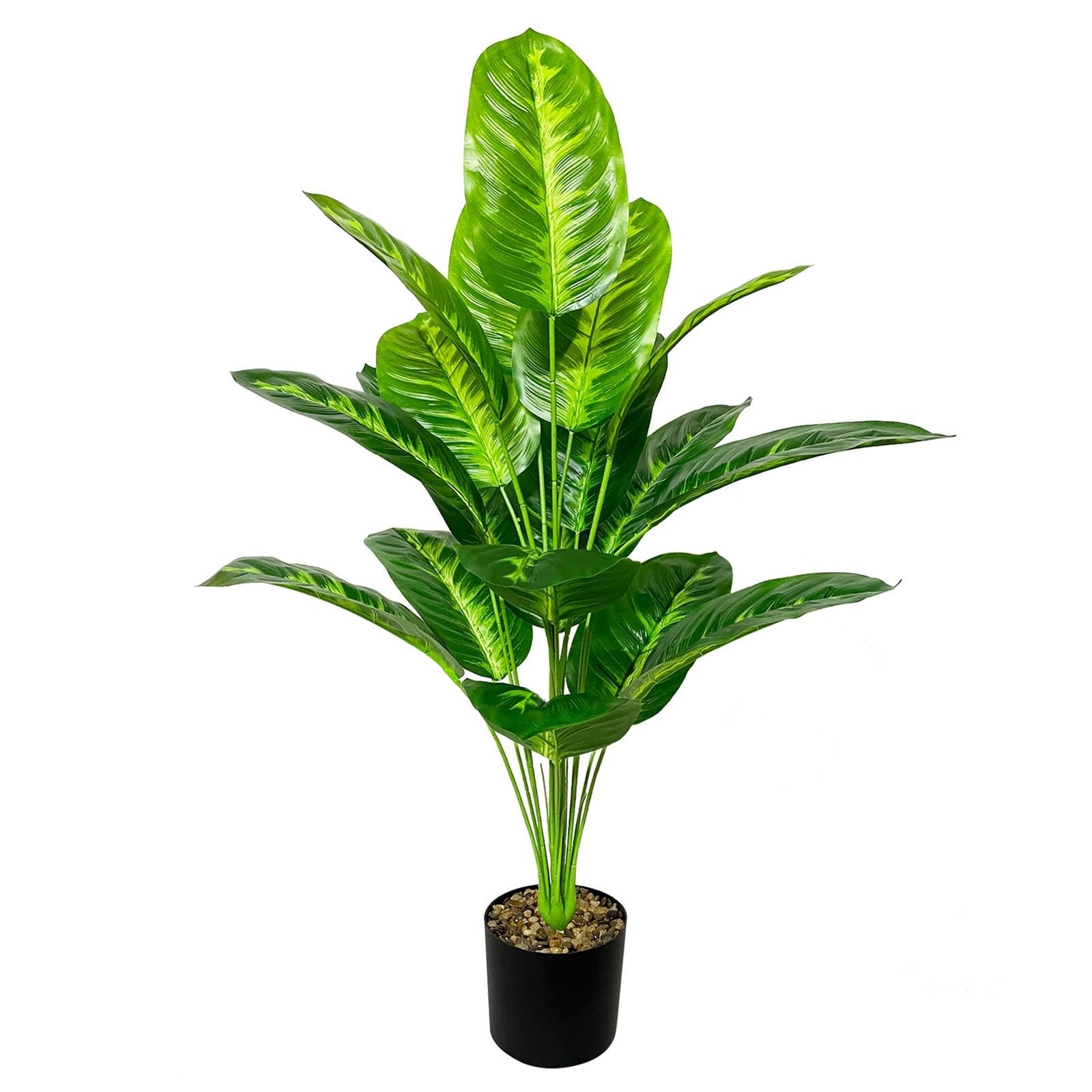 Rozwkeo Artificial Plants in Pots Large Fake Tree Floor Faux Tropical Plants …