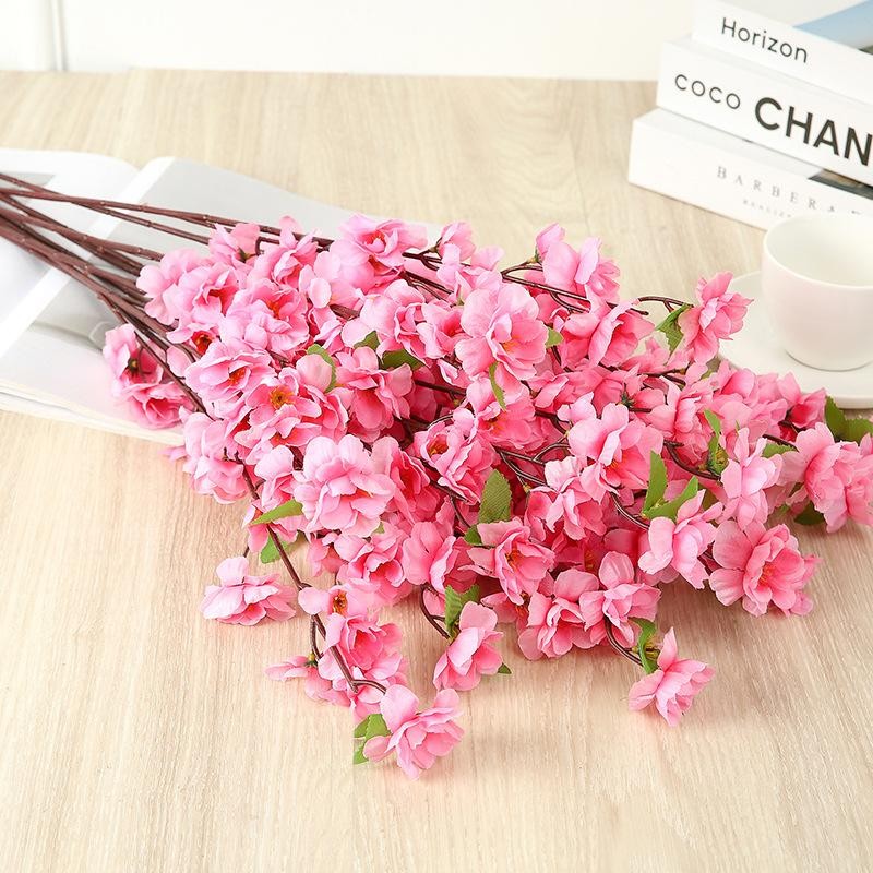 Sakura Artificial Flower Bouquet Wedding Party Table Vase Home Decor!