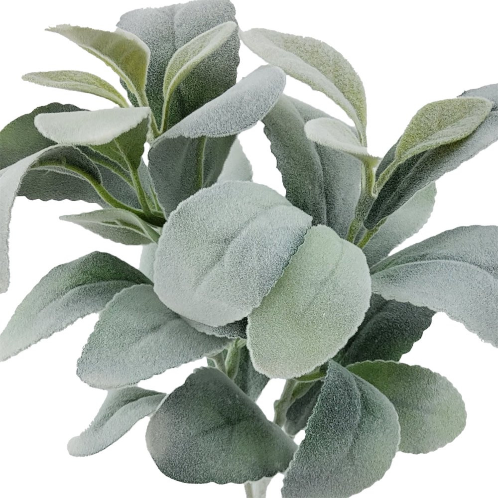 ARTIFICIAL LAMBS EAR PLANT 13 Inch Pick for Floral Arrangements