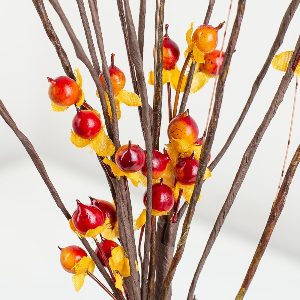 Set of 4 Wispy Artificial Bittersweet 36″ Floral Sprays