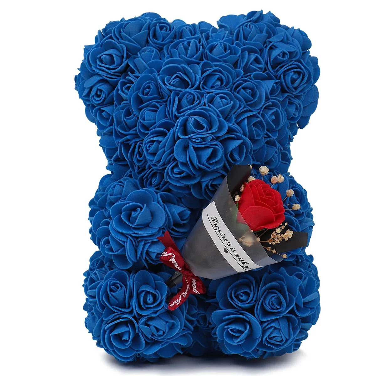 1pc 25m Artificial Flower Eternal Rose Teddy Bear for Mom Mother s Day Birthday