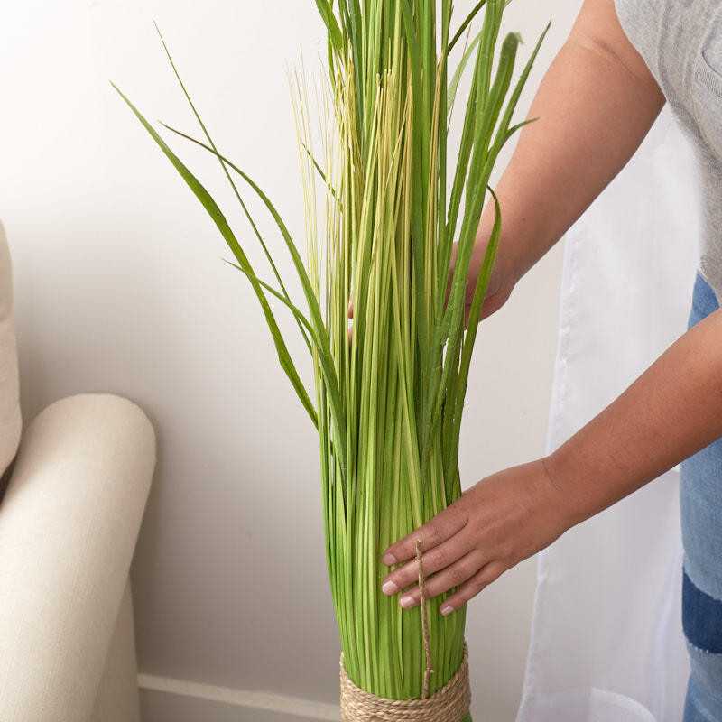 Large 45″ Artificial Deorative Onion Grass Bundle